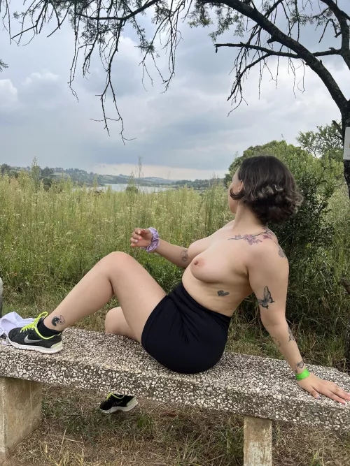 Hiking with me is fun by hailee_starr