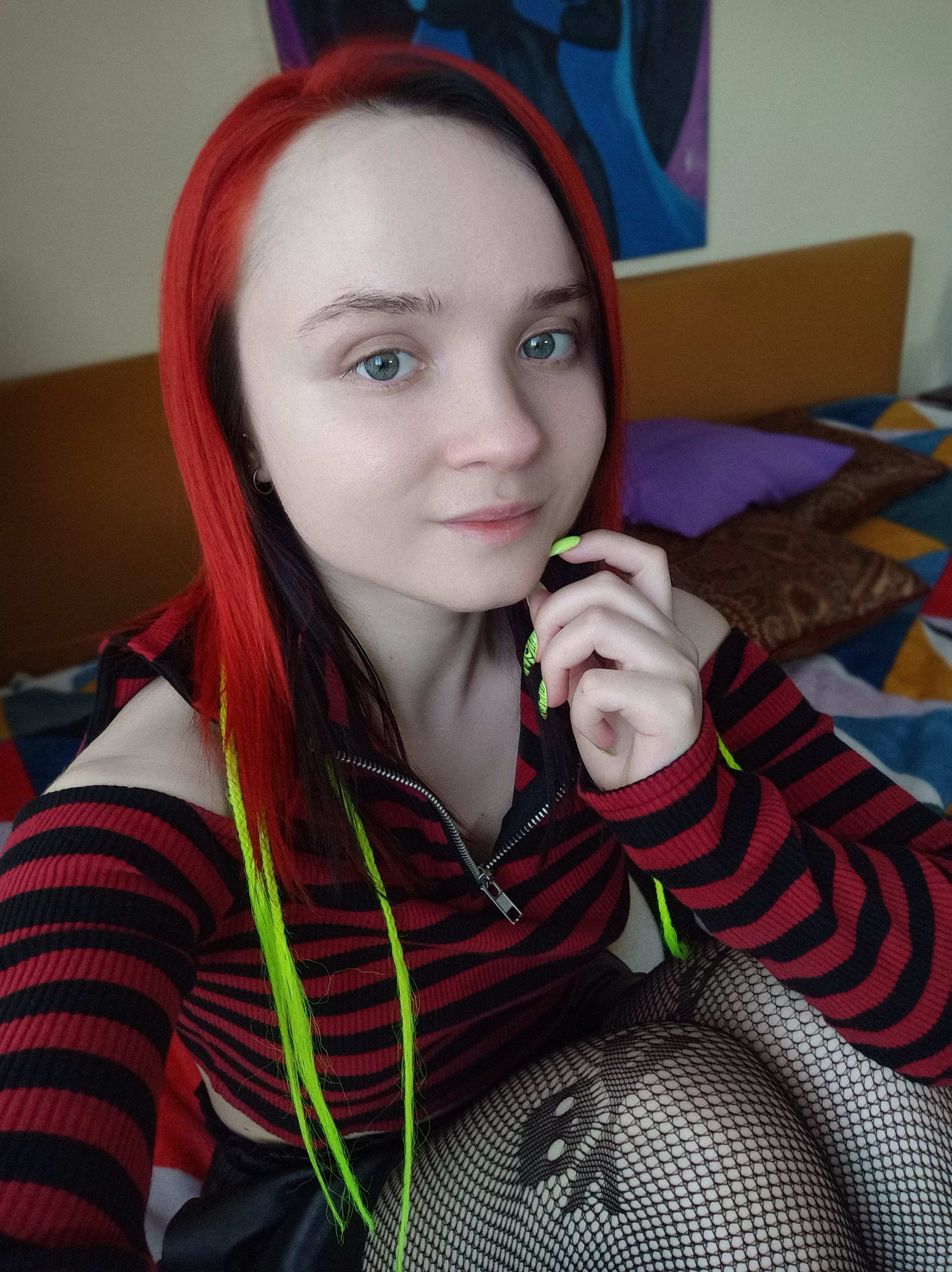 I hope, you like my hairstyle ☺️ posted by TatyanaVikernes