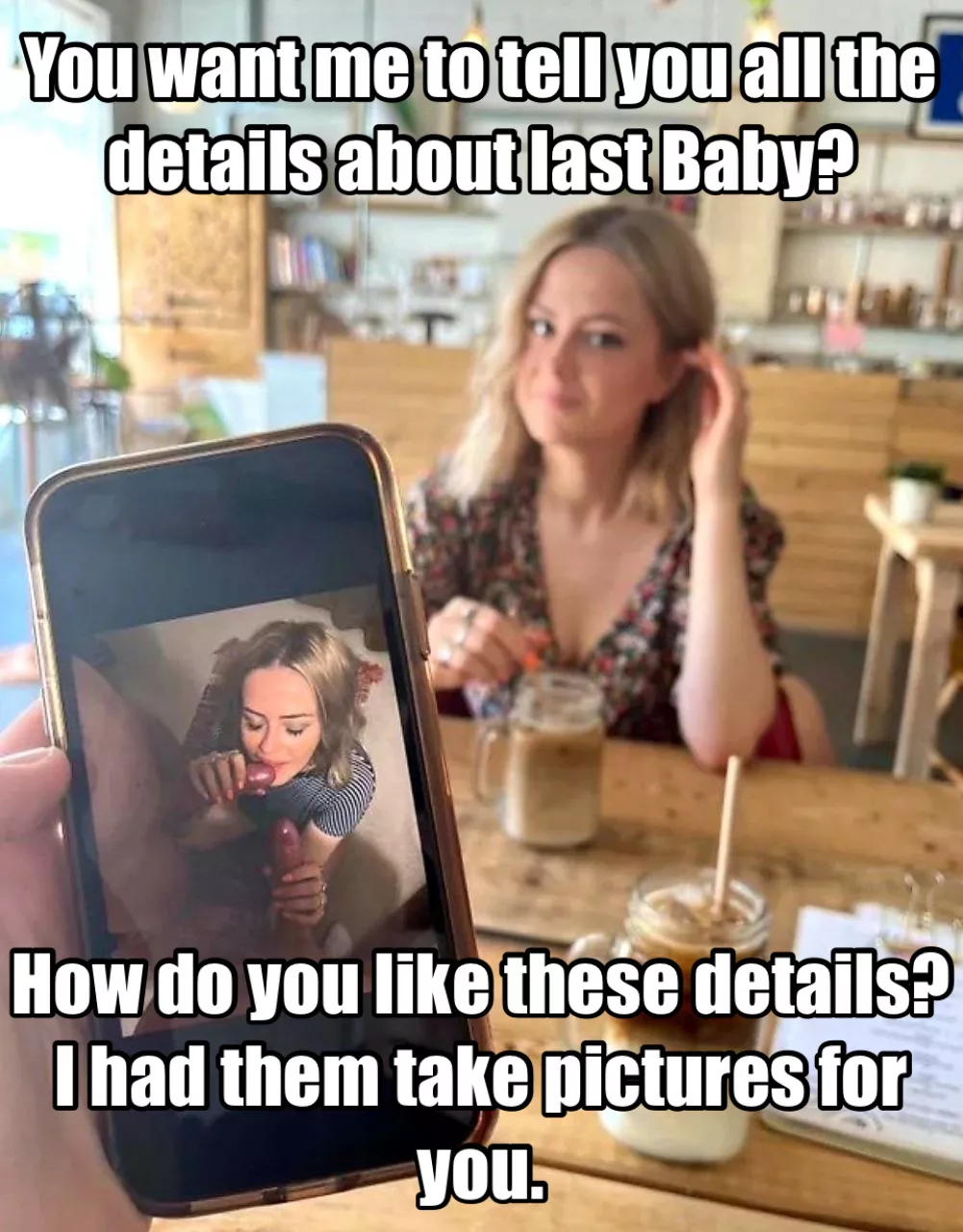 Isn't she the best wife for making sure you get to see her being DPed by two big cocks. posted by Castiel_Schwartz