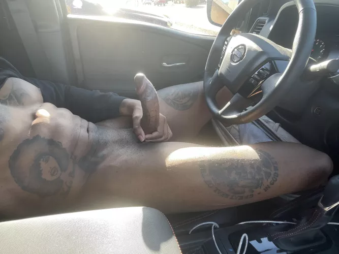 Letting it out in the Nissan by Raygrayg123