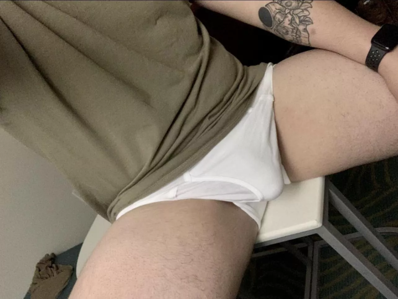 Meet me at the hotel after formation posted by iluvbriefs