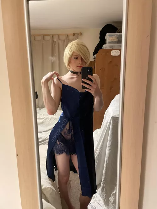 My cage is still too big, showing through my panties 🙈 by BillyJojoCD