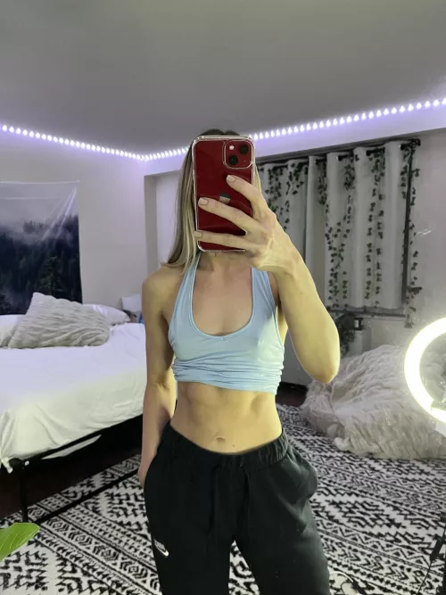 My tiny pierced tits were getting comfy for the night ;) by Petitenfit