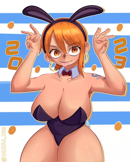 Nami drawing I did for new years (late to the party) by StrawHatCancer