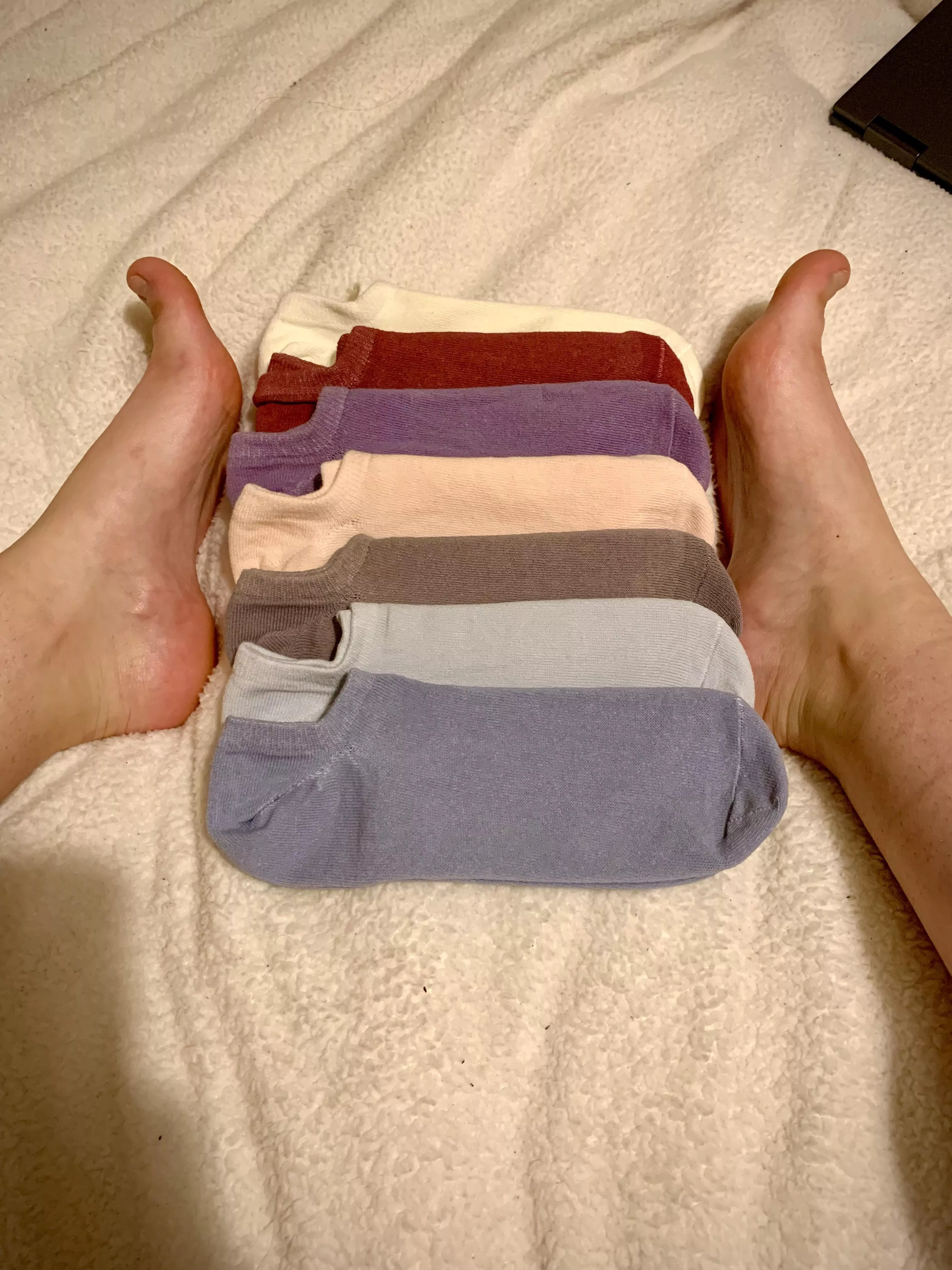 New socks in stock - reserve yours today for an irresistible smell [selling][uk] posted by Scarlett_Flare