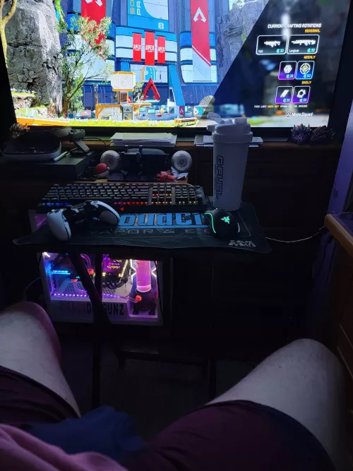 Nice relaxing night of gaming by Choasdragunz