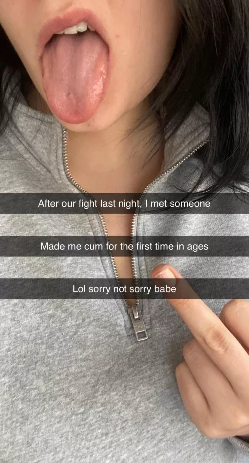 Now he knows not to disagree with me 🙄 by Missfeetfindom