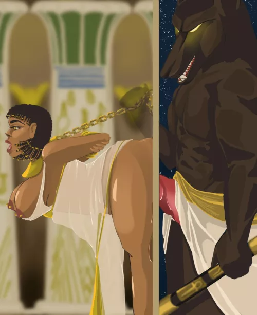 Priestess of Anubis (karmacollar) by EnigmusPrime