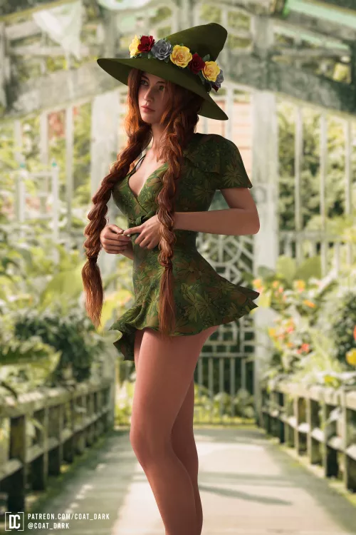 Professor Mirabel Garlick - Try to use Leviosa (coat_dark) [Hogwarts Legacy] by coat_dark