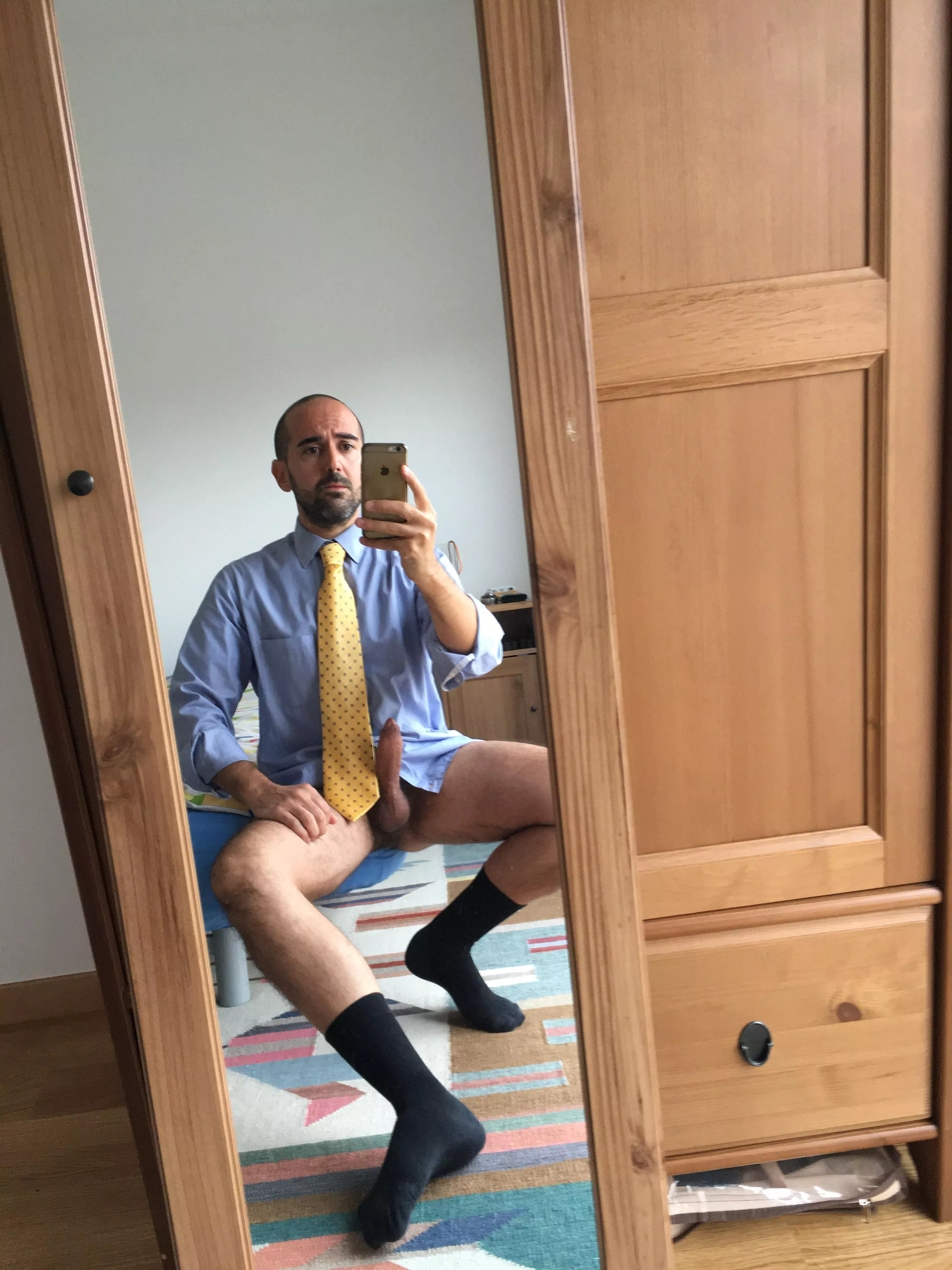 ready to play a “game” even @ work posted by Otter_Lars_xx