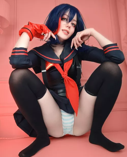 Ryuko Matoi from Kill la Kill by Aldorachan by aldorachan