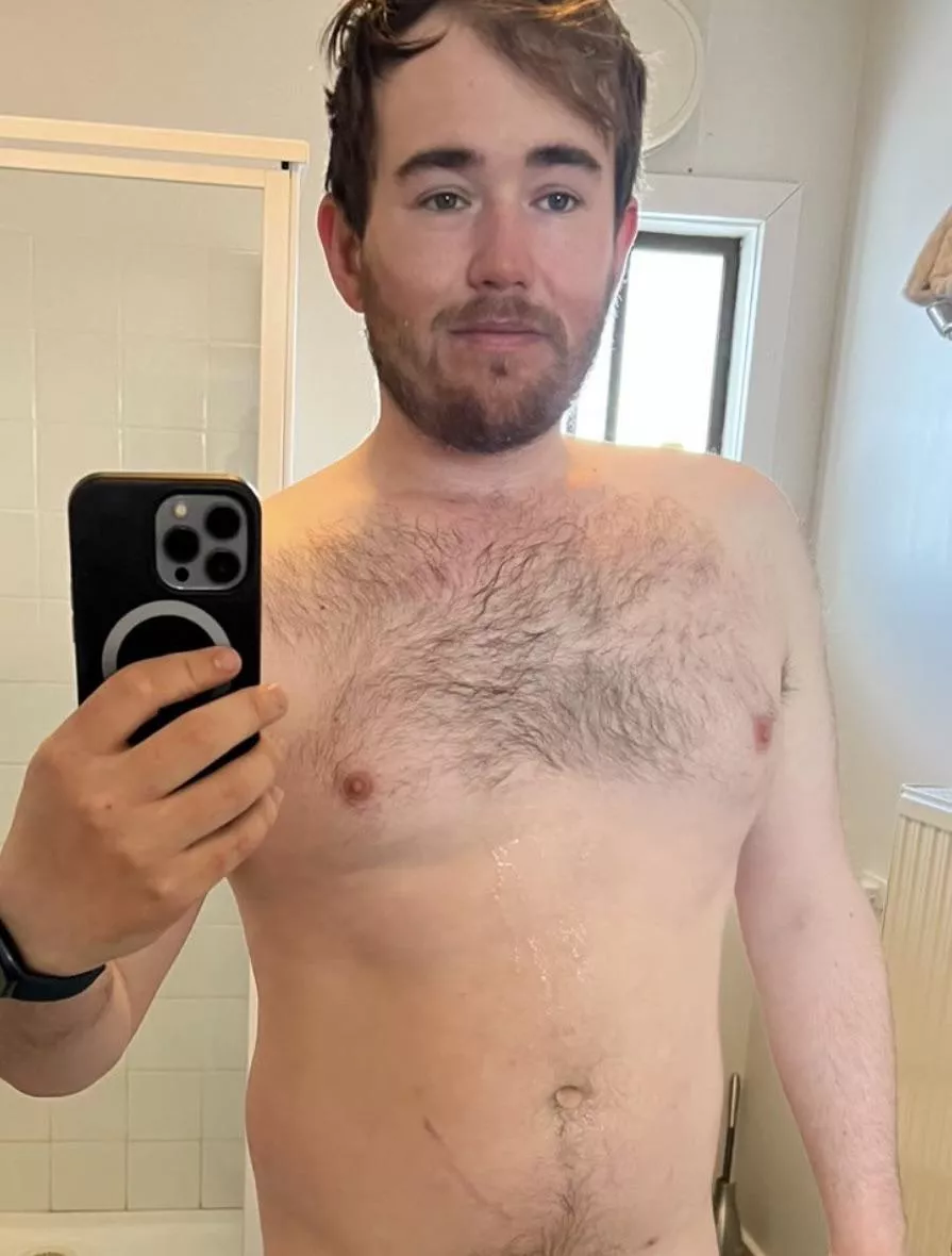 Sticky and sweaty posted by aussiecubthrowaway