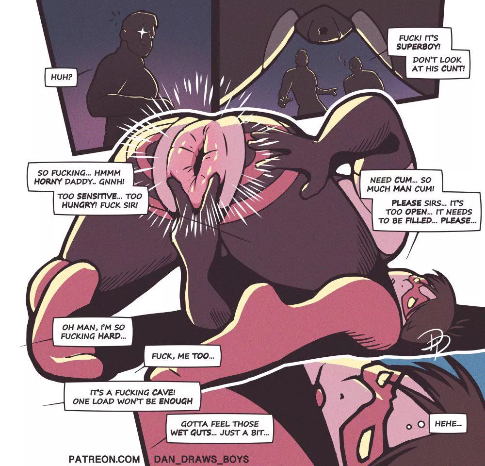 Superboy's massive super cunt — DanDrawsBoys #063 posted by the-latent-mage