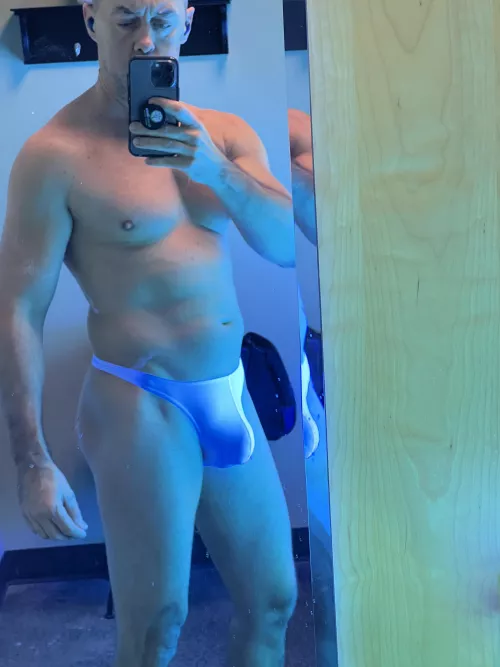 Tanning bed time after the workout (M) by fit_midwestfun74