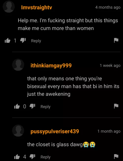 the closet door doesn't even exist at this point by averagegowenjoyer