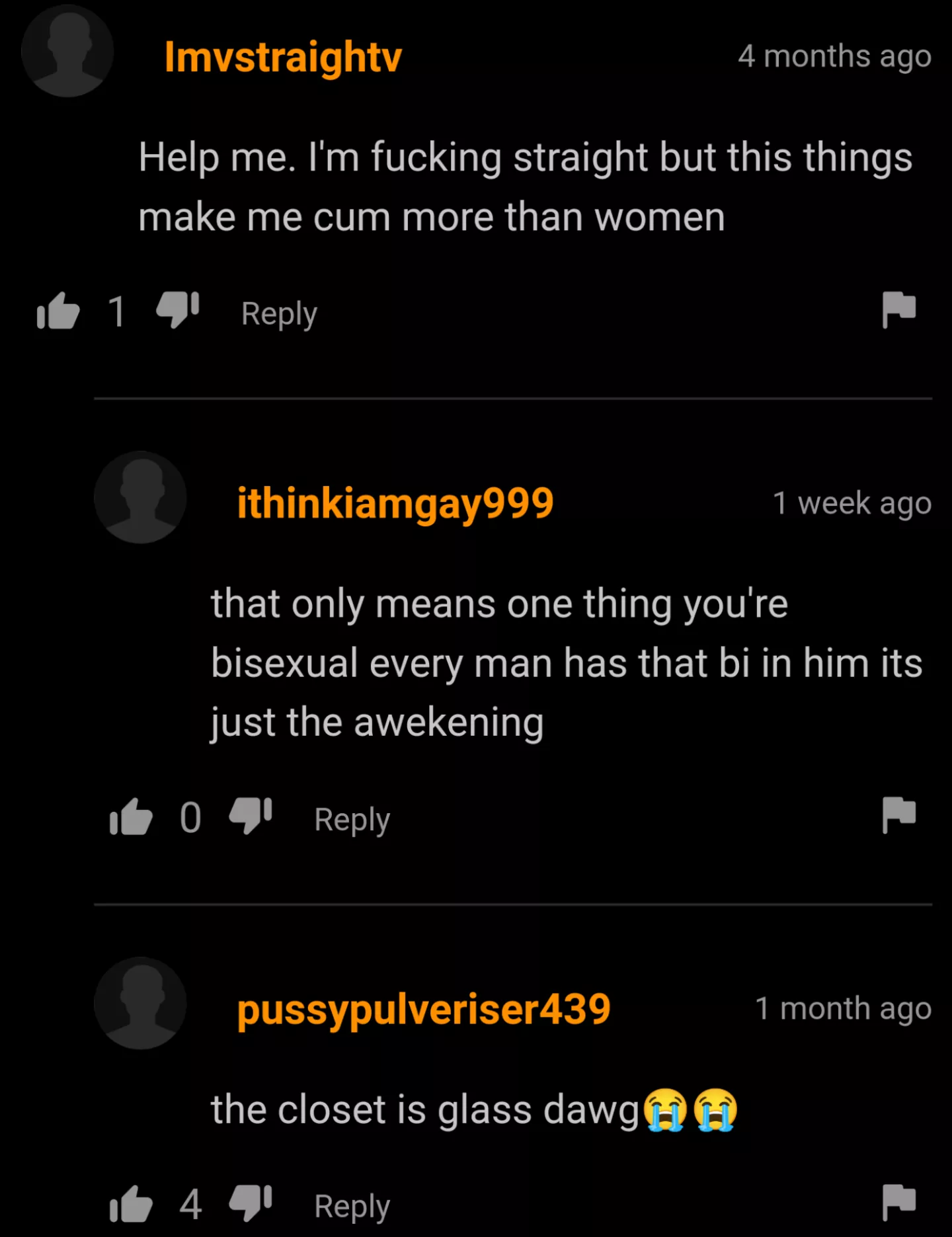 the closet door doesn't even exist at this point posted by averagegowenjoyer