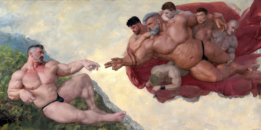 The Corruption of Adam [my art] by itsrestaurantweak