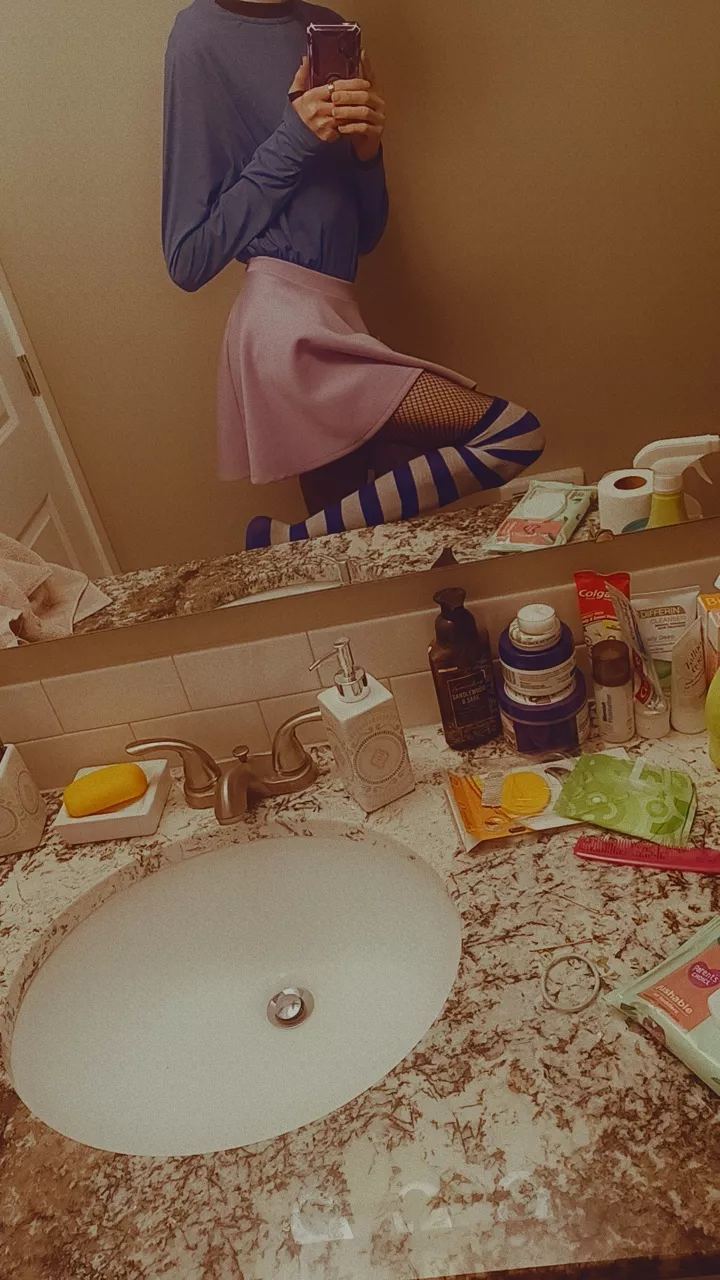 Thigh Highs Fishnets And A new skirt posted by AdministrativeFun248