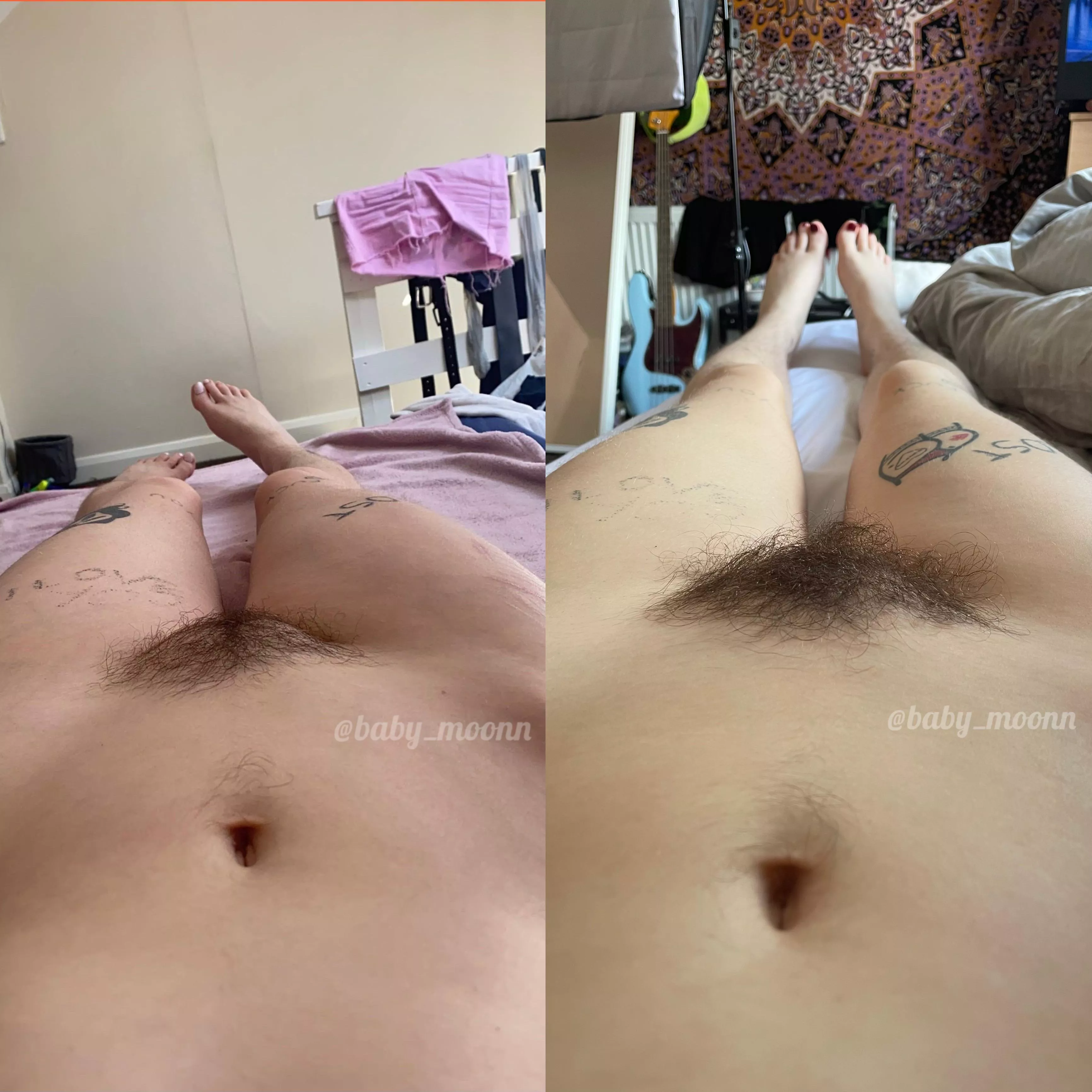 Which do you prefer? ⬅️ or ➡️? posted by baby_moonn