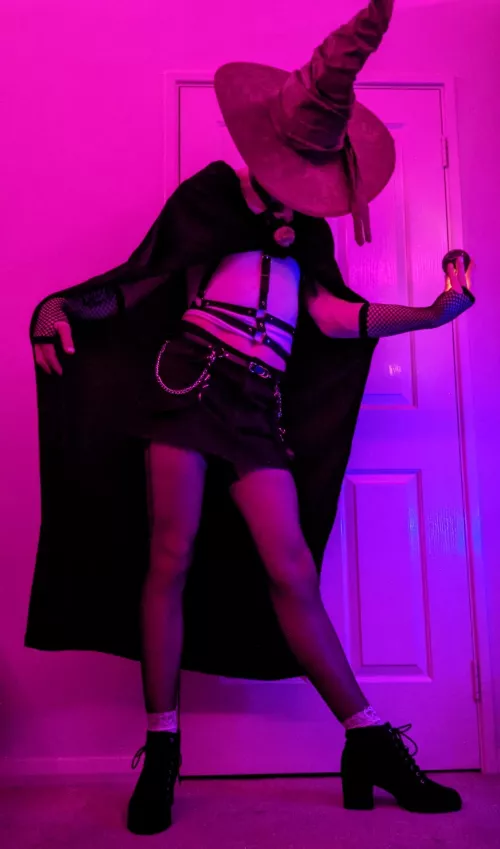 would you make a deal with a witchy femboy? 🖤 by detectivebiscuit