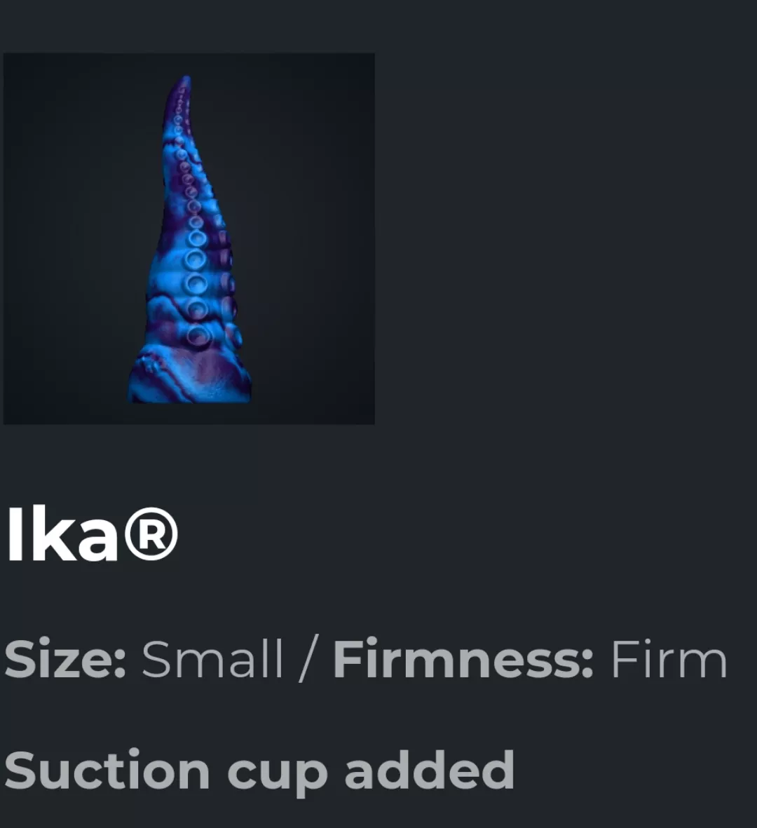 [WTB] Small Ika, Firm w/ Suction cup posted by Primary-Appearance21