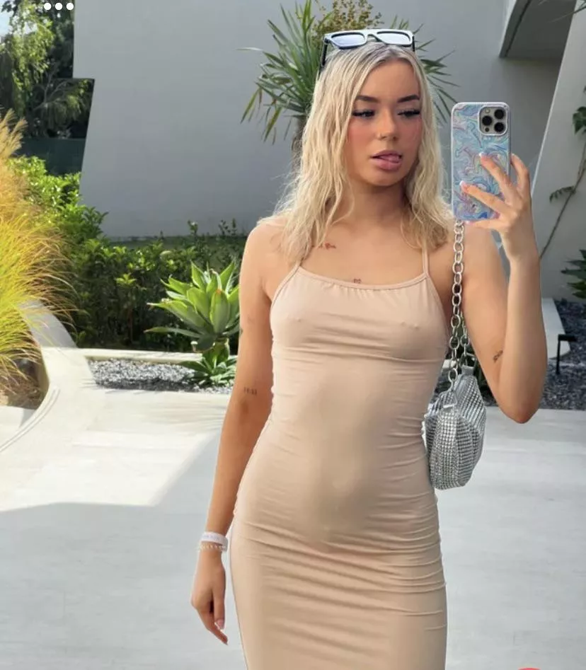 18 years old, no bra, pierced nipples = 🍆 posted by hellllllllllllno