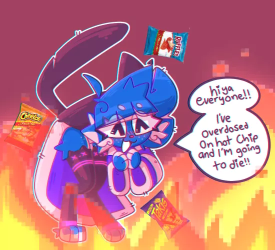 (✖∇✖) (art by me @fridgenstuffs on twitter) by click_m