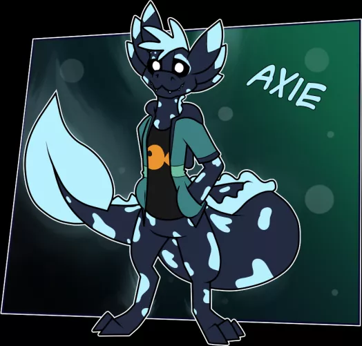 Axie Axolotl by TheRedFoxxo