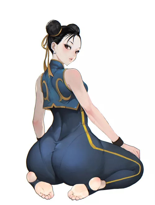 Chun-Li's Little Feet (Mallang) [Street Fighter] by Lachryma_ud