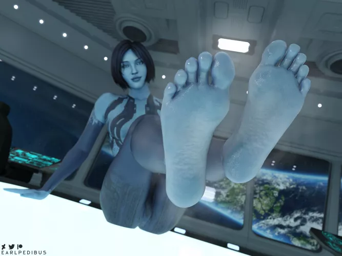Cortana Soles (Earlpedibus) [Halo] by Lachryma_ud