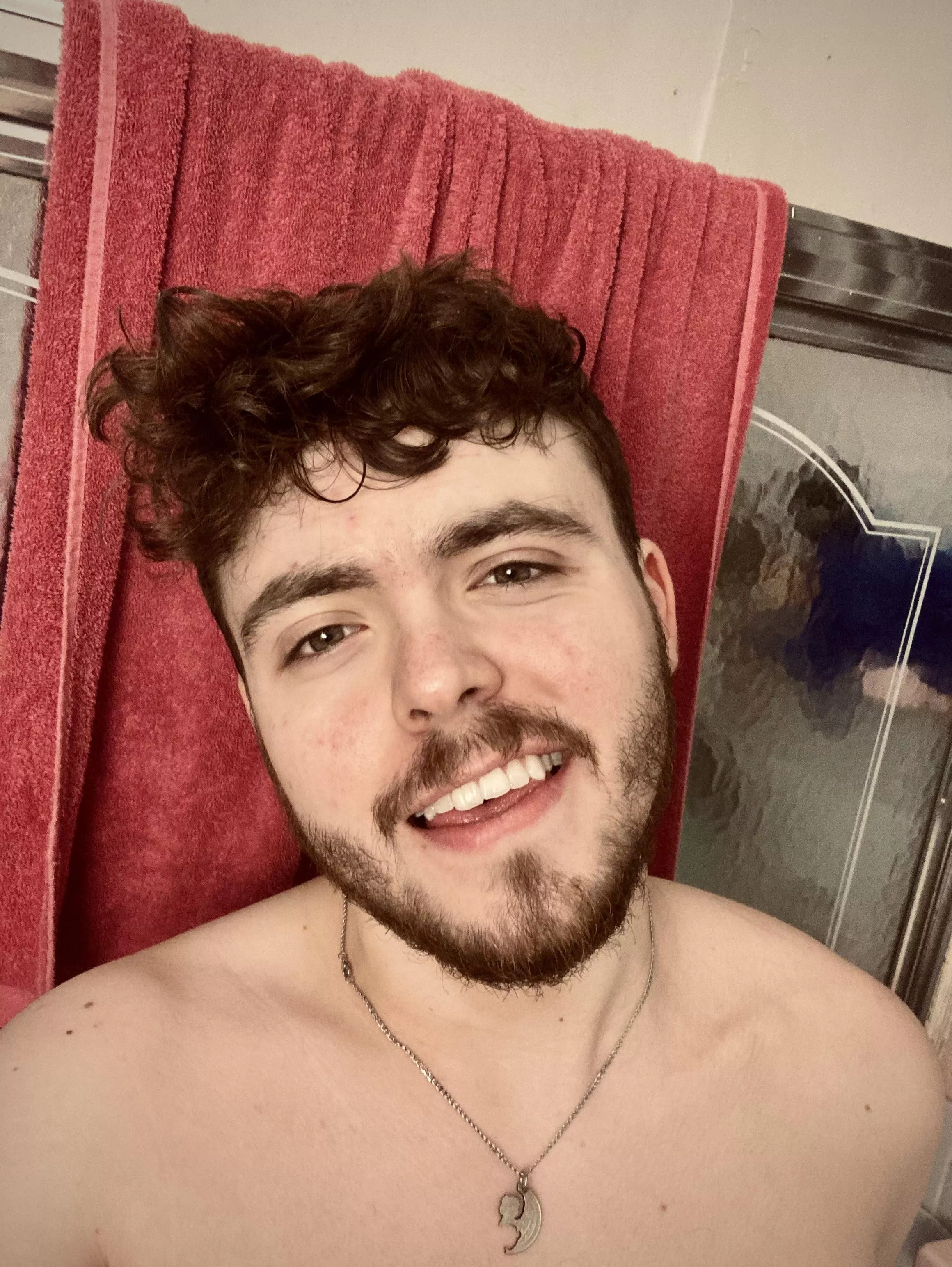 Felt cute and scruffy, will probably delete later 😅😂 posted by softyserve69