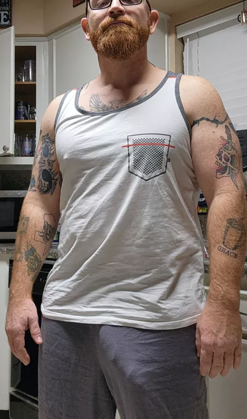 Ginger cock outline by texcentricasshole