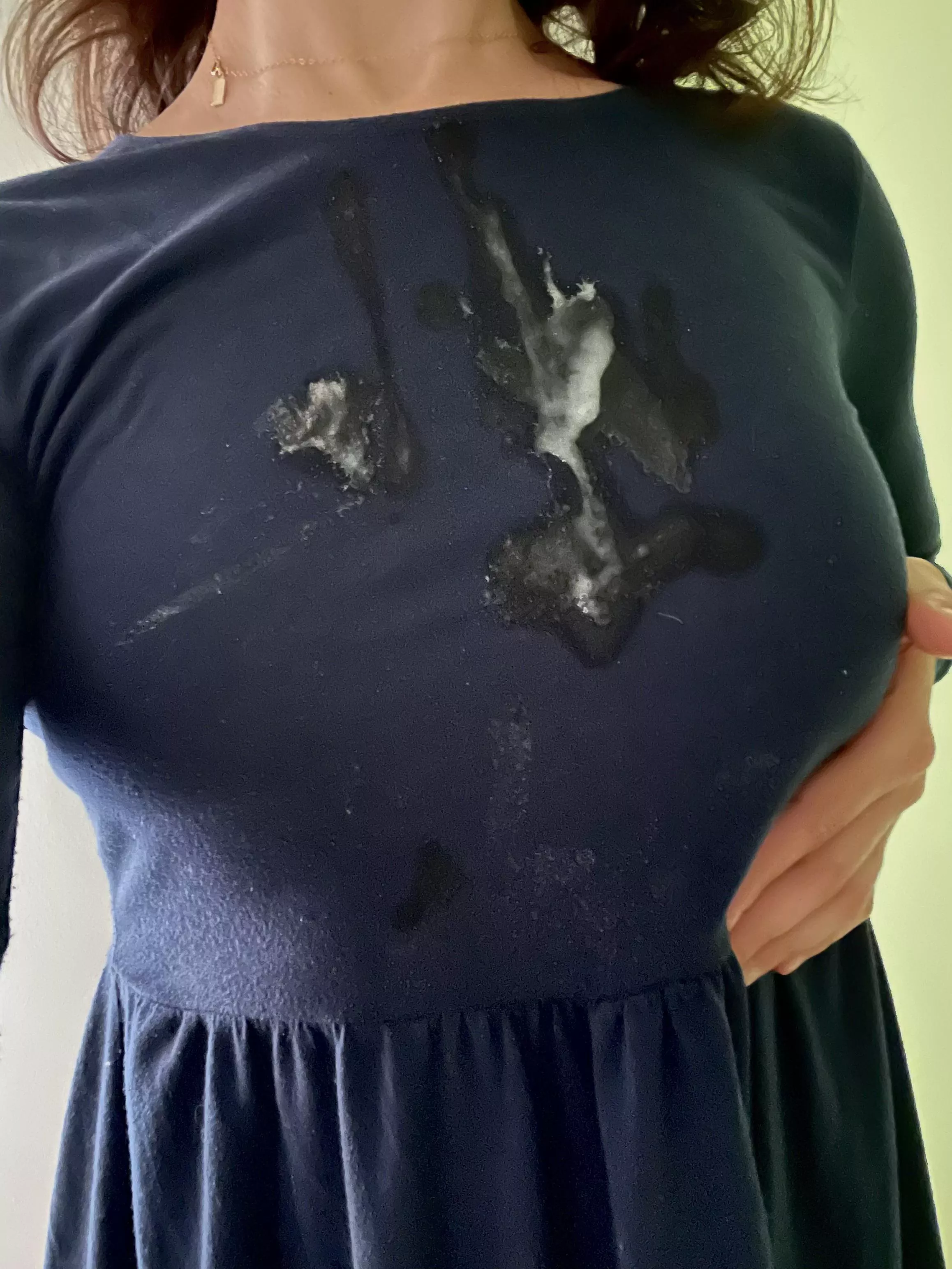 Got cum all over my baby doll dress posted by tangentomycurves