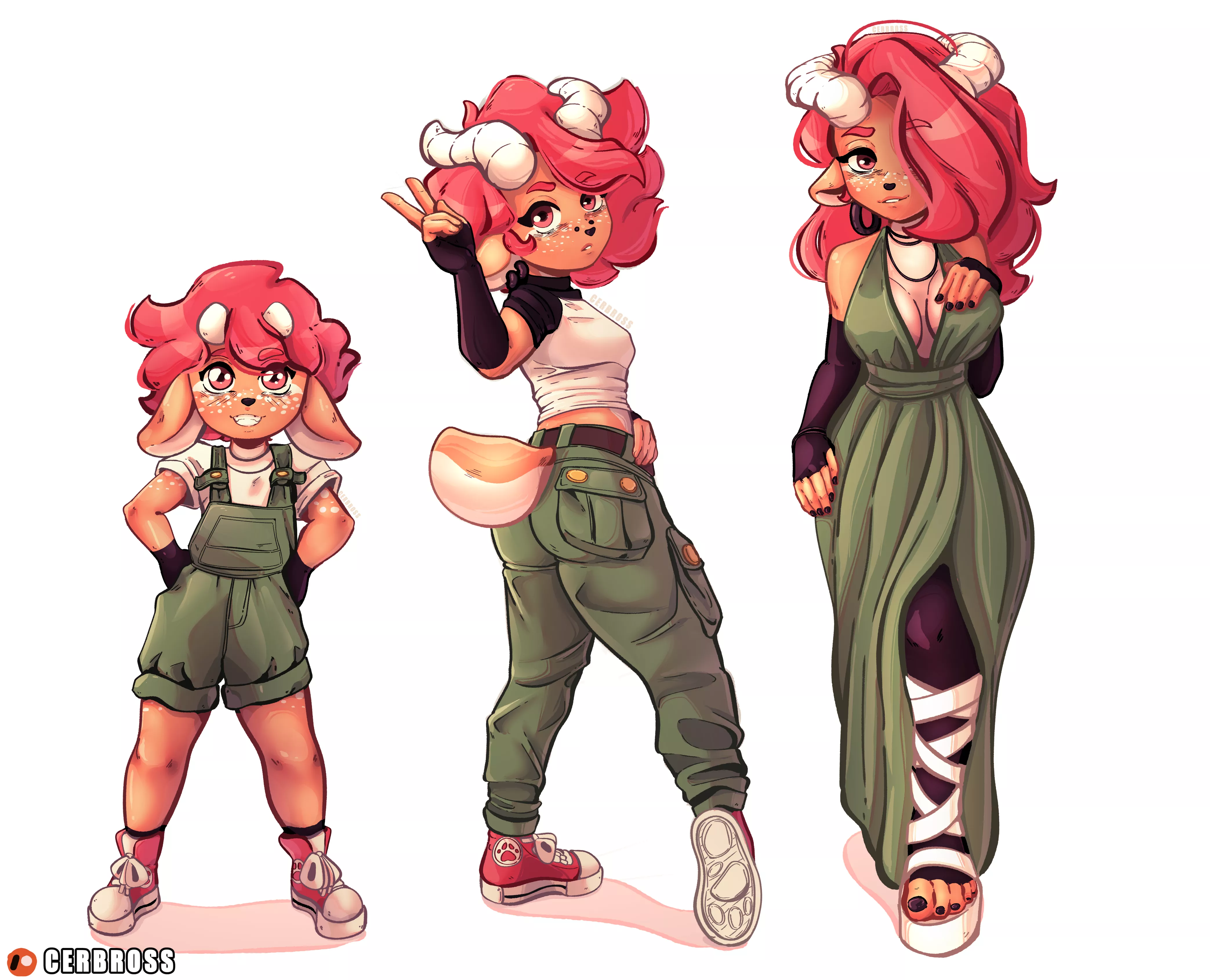 Growing up (Art by: Cerbross) posted by mrjdick