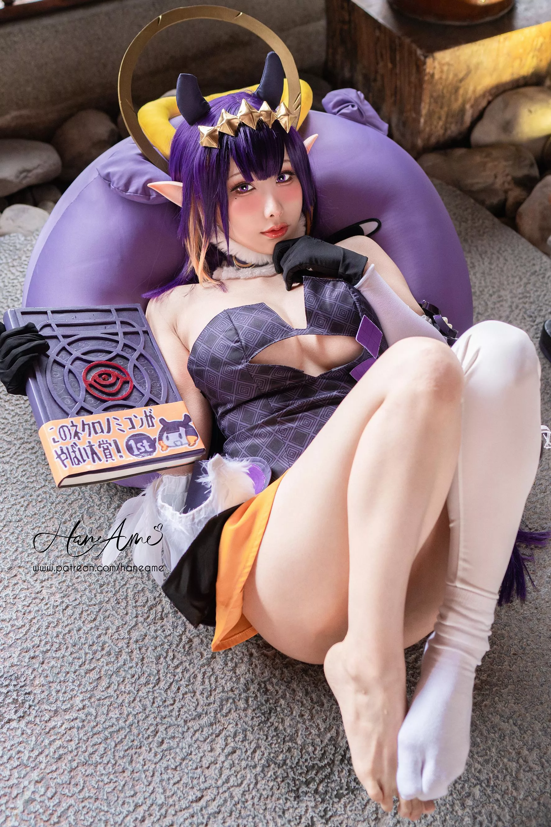 Hololive Ina cosplay by HaneAme posted by HaneAme