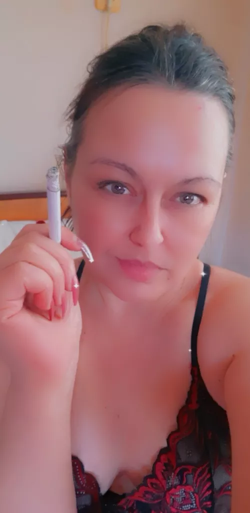 I smoke naked sometimes. I even record it. by HangAlbertini