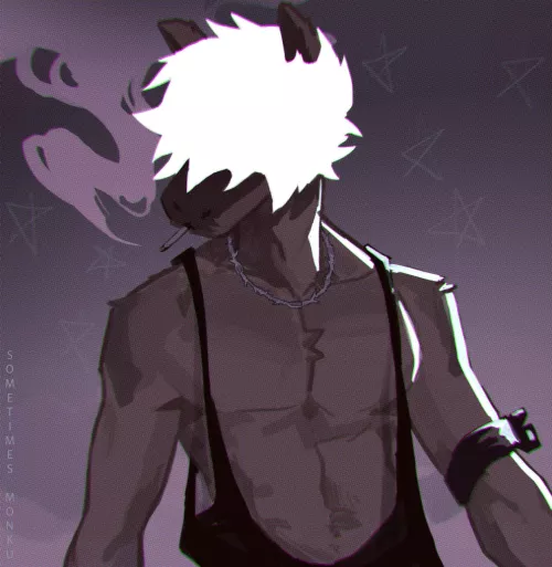 I'm going insane with fanarts, I open twitter and every cool OC that I see, I NEED to draw them... Does this happen with anyone? 😅 (OC Owner: @/duckdebug, art by me!) by usuallykobi