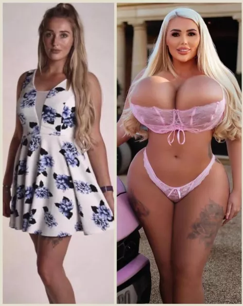 Incredible transformation by Bimbolover_
