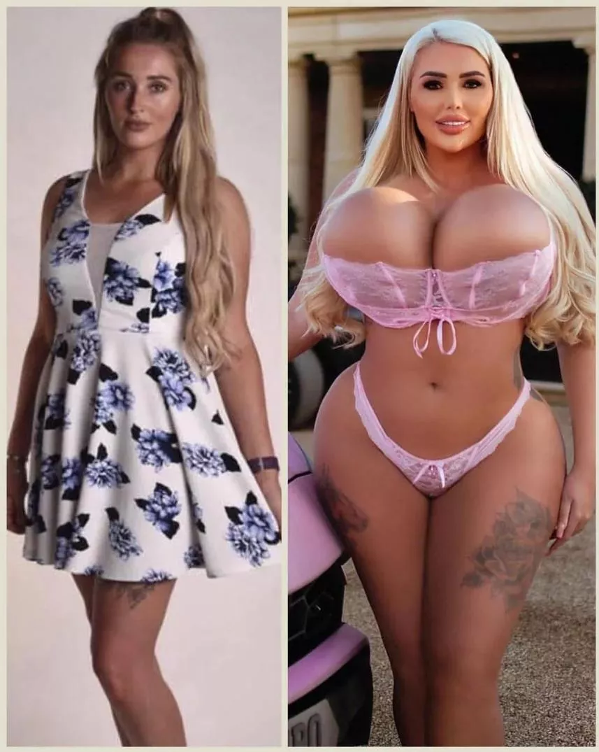 Incredible transformation posted by Bimbolover_
