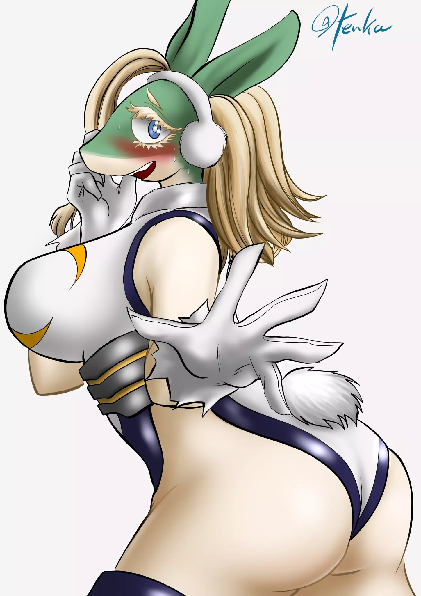 Ippan Josei has debuted in the anime (@catgerden) posted by Burnburncutebabe