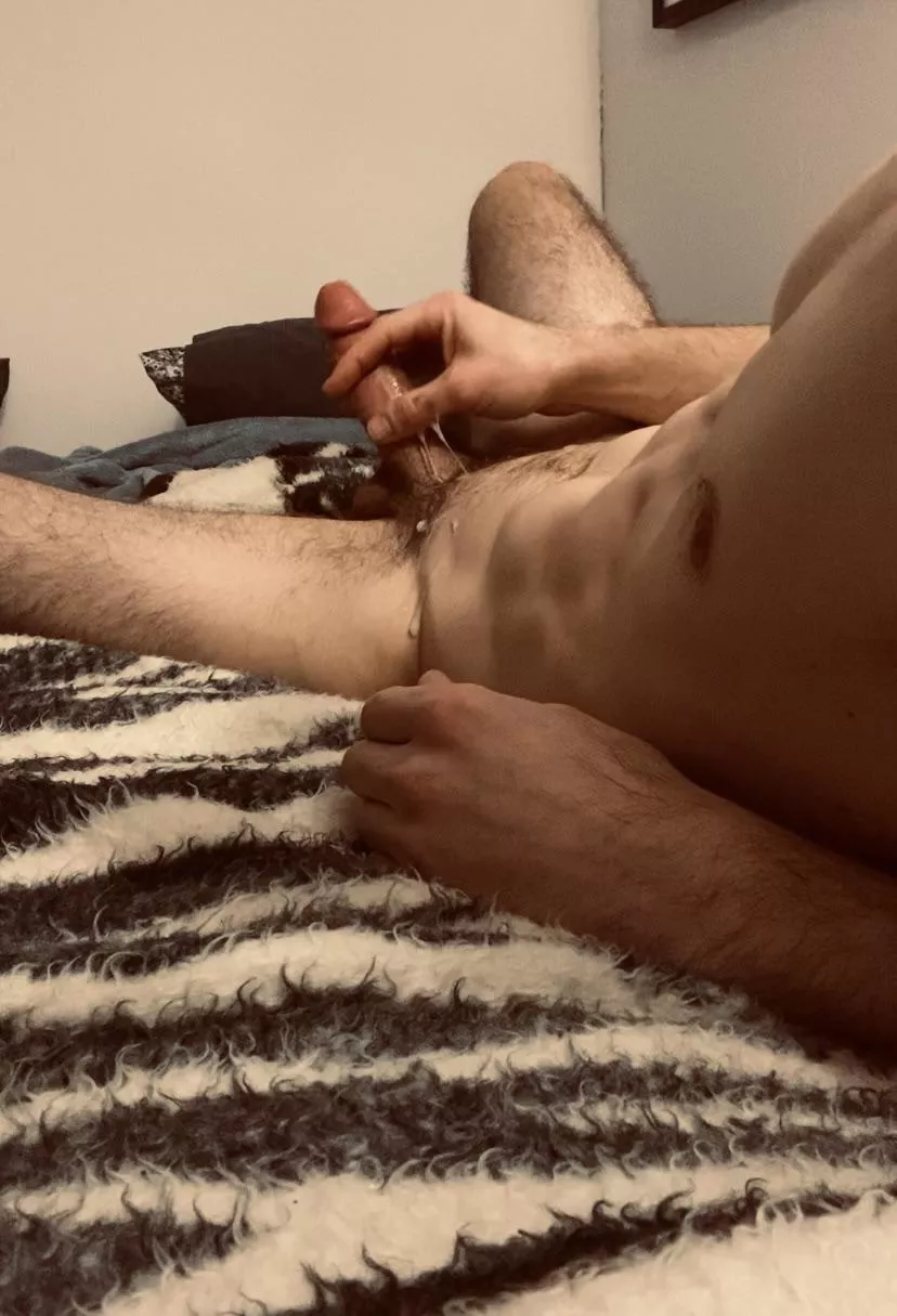 It feels so good to be covered in cum. posted by mileshighcolorado