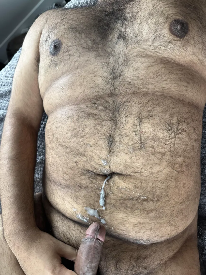It’s always a good morning when you get your chest covered in cum posted by bearboysfuck