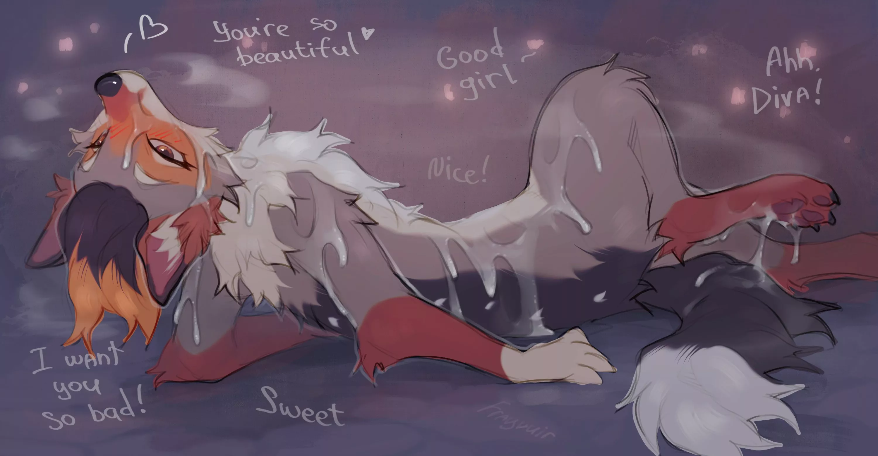 it's my dream to be covered in cum like this~ (f) (frayvuir) posted by Milkuchanuwu