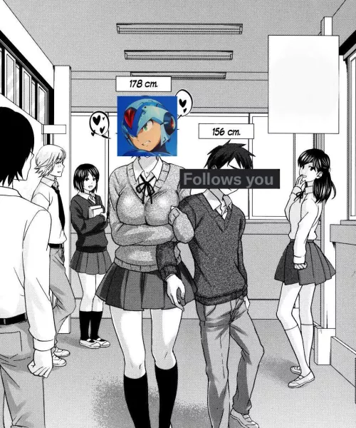 LF Mono source, tall girl, “178cm”, “156cm” by WillingnessHour7777