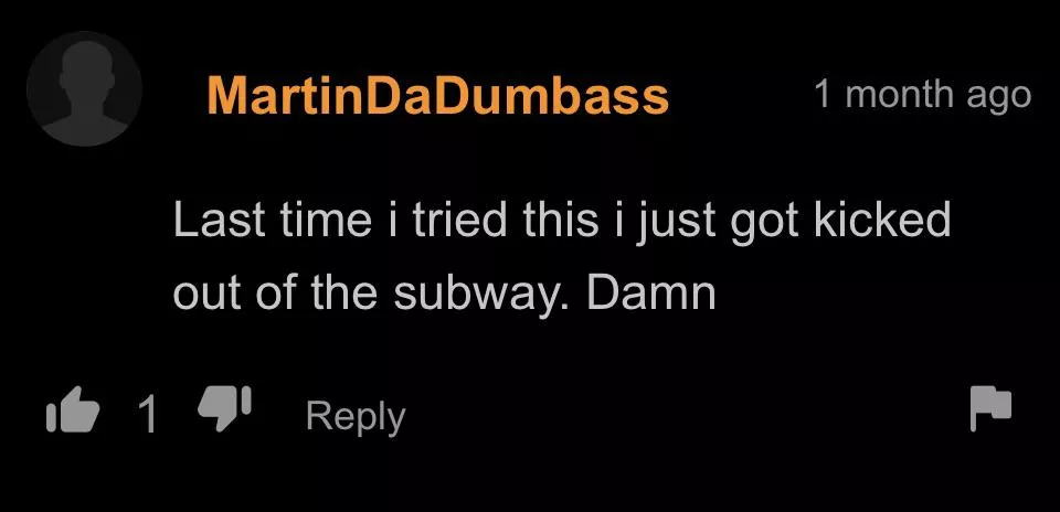 Maybe next time think... posted by ToonCarty