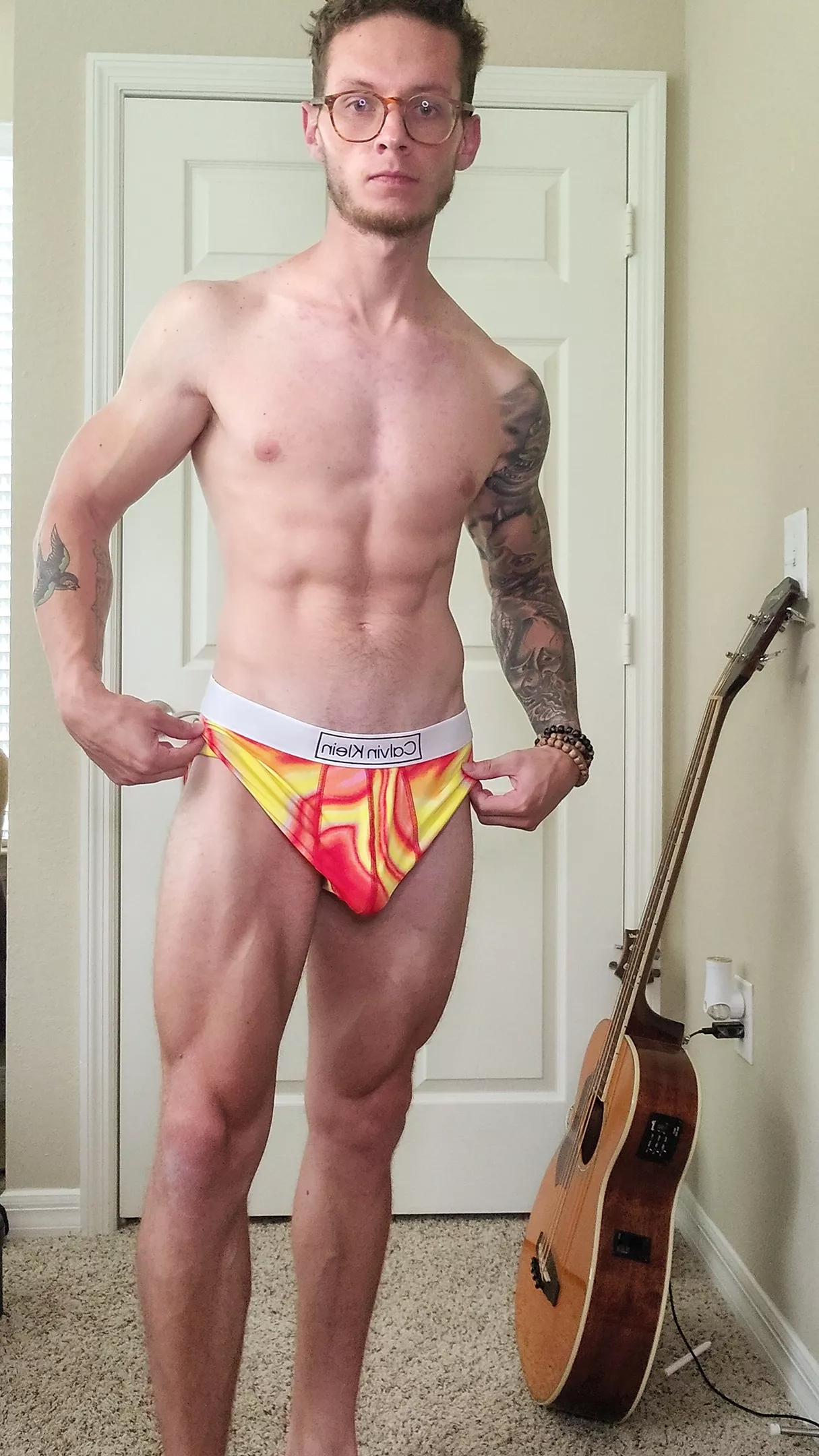 my most comfy ck, featuring my bass posted by ben_ryan_official