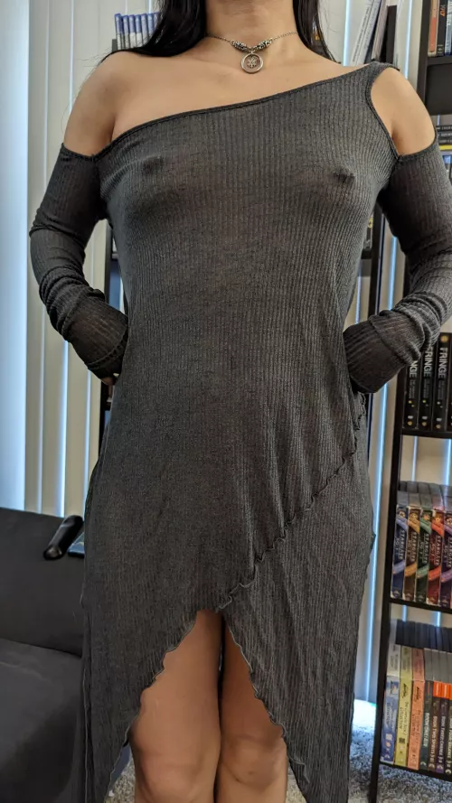 My new dress is almost too short, but I don't think anyone will mind by something04something