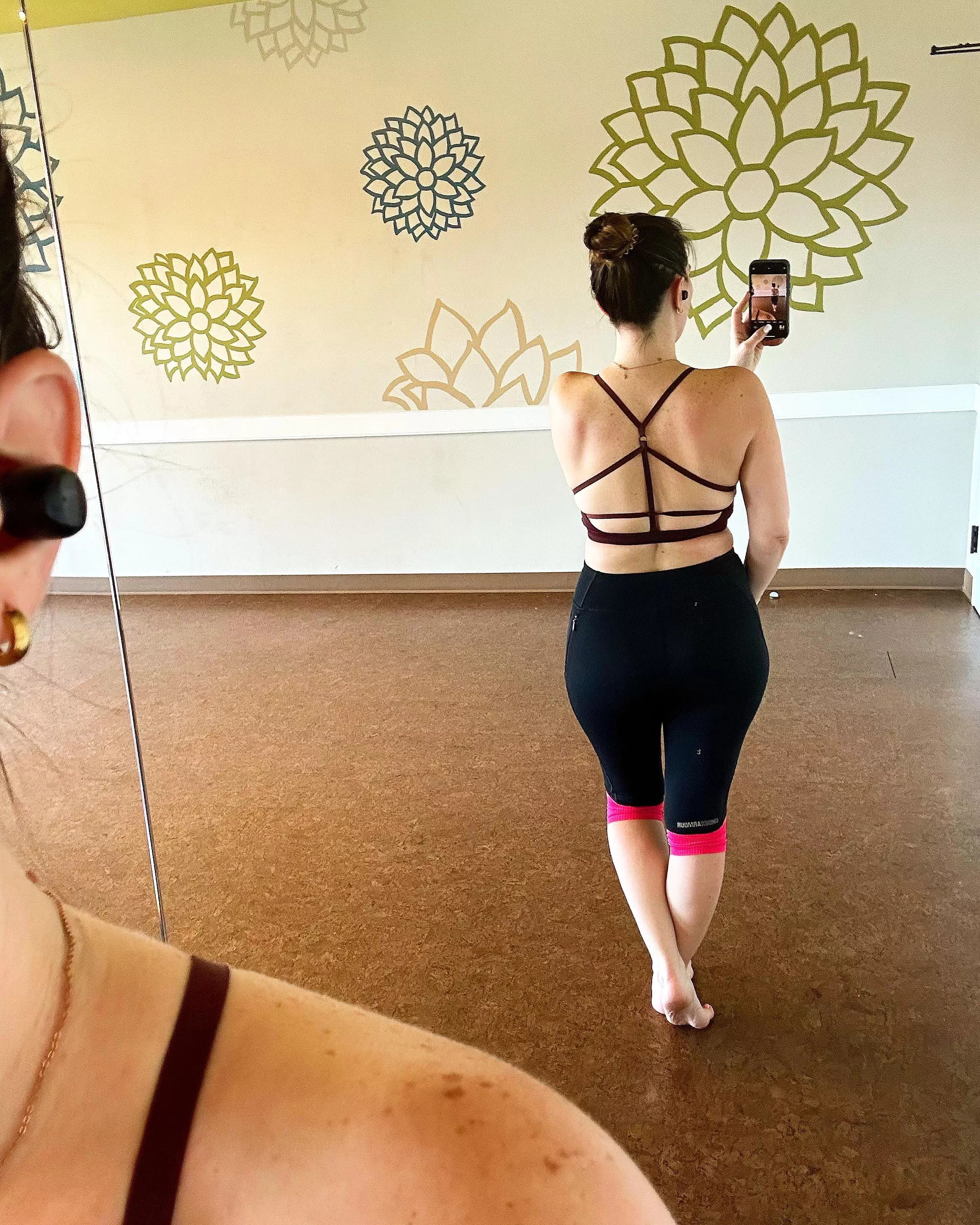 My new sports bra from behind. What do you think? posted by mebelowtheknees