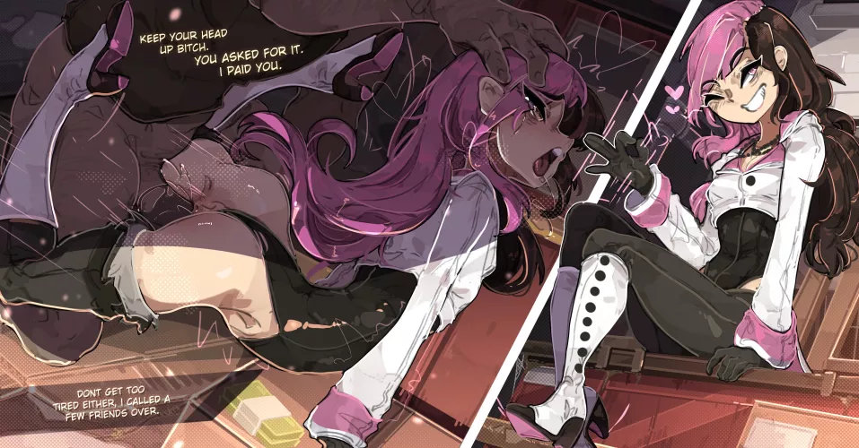 Neo Bites off more than she can take (Shuuko) by Equilibrius546