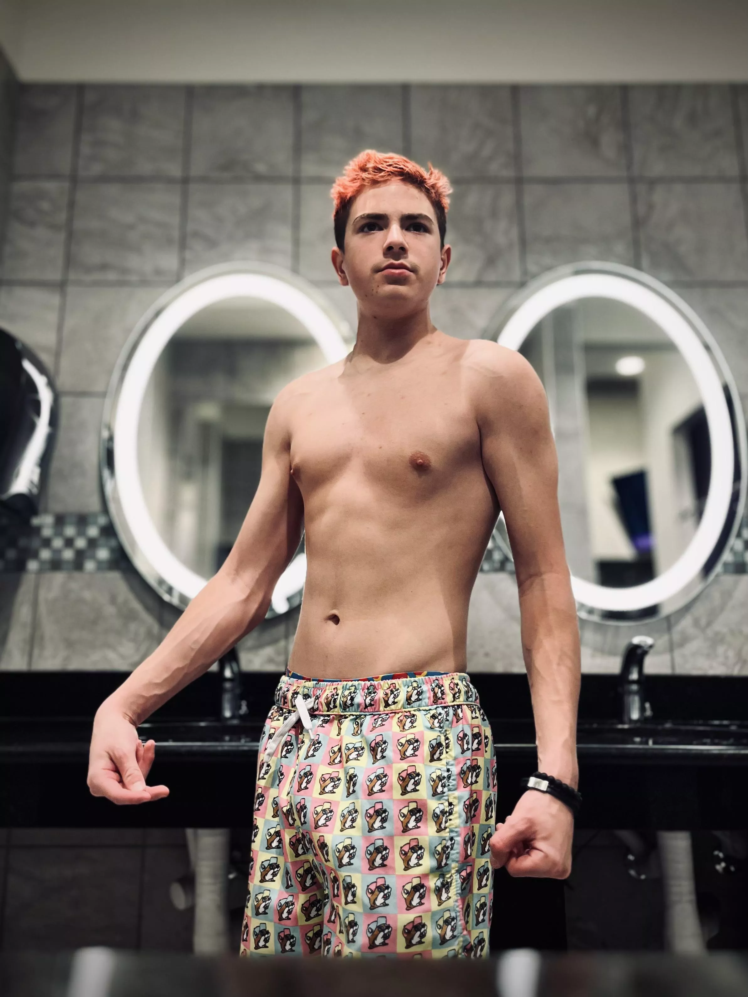 Only thing left is the shorts… take em’ off? posted by MasterDomAyden